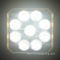 square OSRAM chip work light car led lights